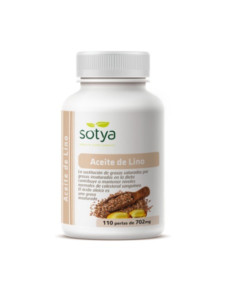 Aceite de Lino 110 perlas de 710mg Sotya