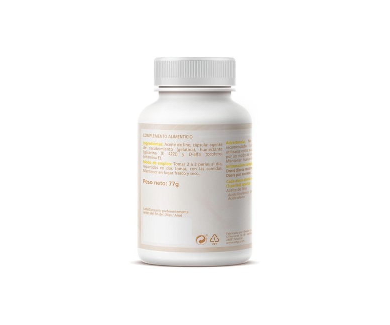 Aceite de Lino 110 perlas de 710mg Sotya