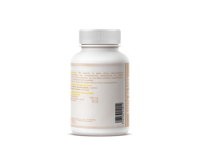 Aceite de Lino 110 perlas de 710mg Sotya