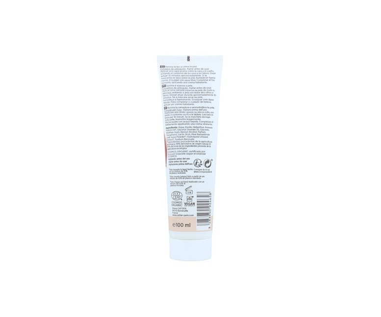 Mascarilla de Arcilla Rosa 100 ml de crema Cattier