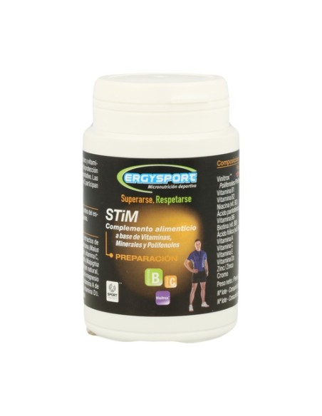 Ergysport stim recuperador físico 60 cápsulas Nutergia