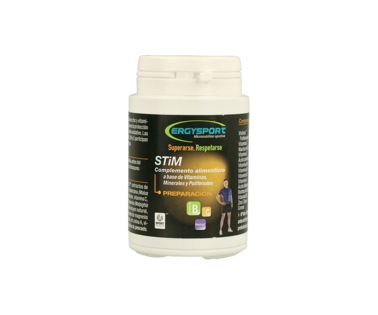 Ergysport stim recuperador físico 60 cápsulas Nutergia