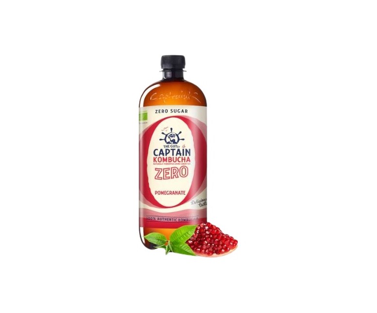 Kombucha zero granada Bio 1 L Captain Kombucha