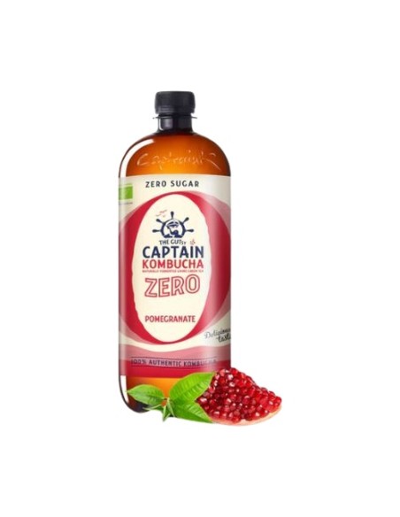 Kombucha zero granada Bio 1 L Captain Kombucha