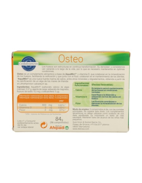 Osteo 96 comprimidos Dietisa