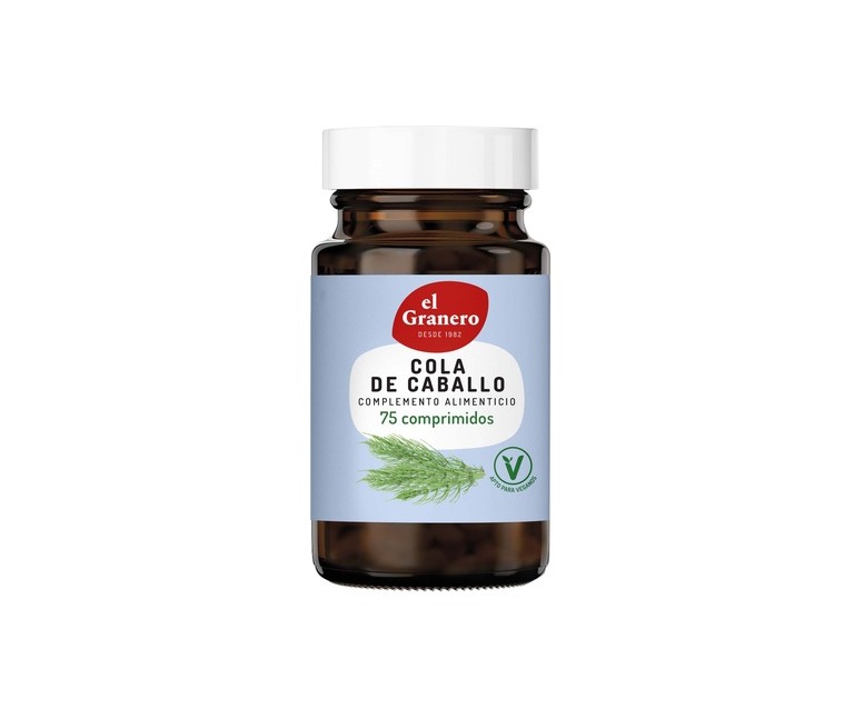 Cola de caballo fuerte 350mg 75 comprimidos de 614mg El Granero Integral