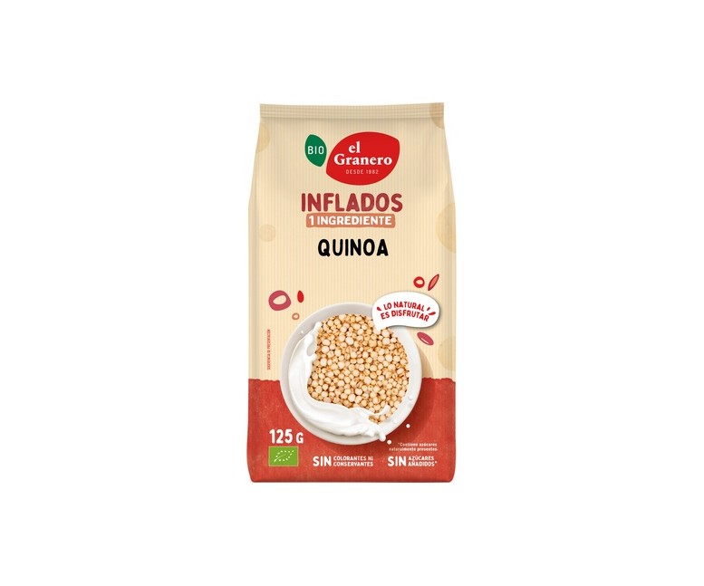 Quinoa hinchada 125 g El Granero Integral