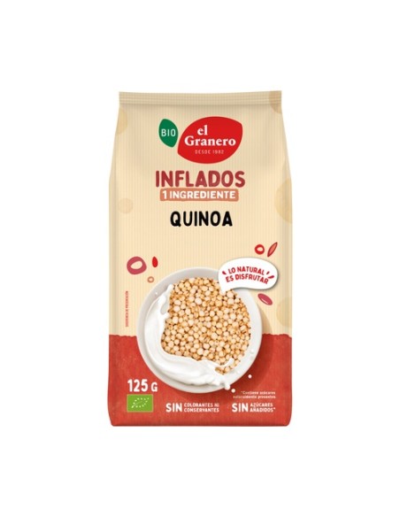 Quinoa hinchada 125 g El Granero Integral