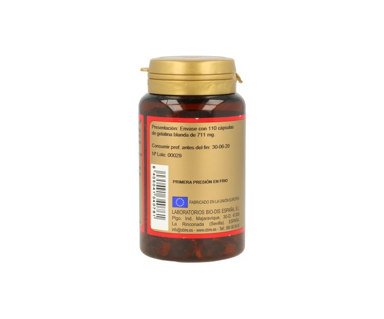 Borraja y Onagra 110 perlas de 500mg Obire