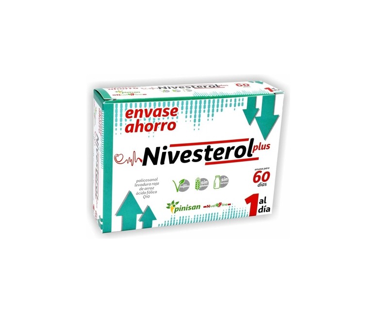 Nivesterol plus 60 cápsulas Pinisan