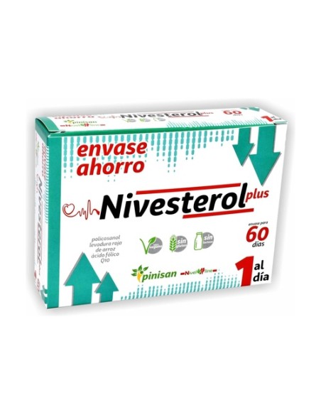 Nivesterol plus 60 cápsulas Pinisan