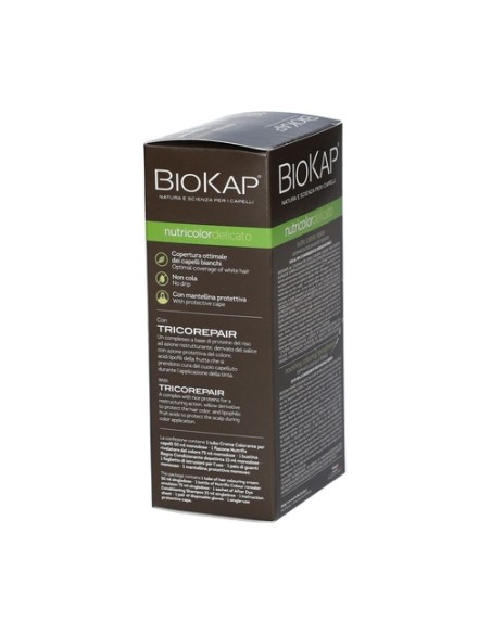 Tinte Nutricolor Delicato Negro Natural 1.0 140 ml (Negro) Biokap