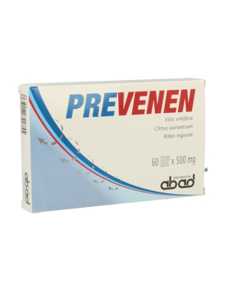 Prevenen Varices y Hemorroides 60 cápsulas Abad