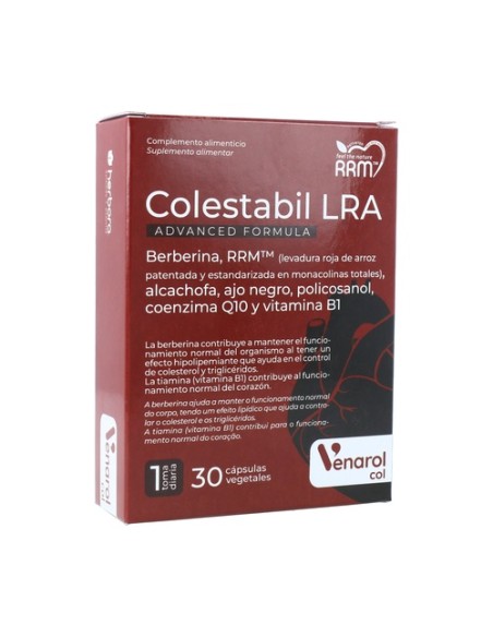 Colestabil LRA 30 cápsulas vegetales Herbora