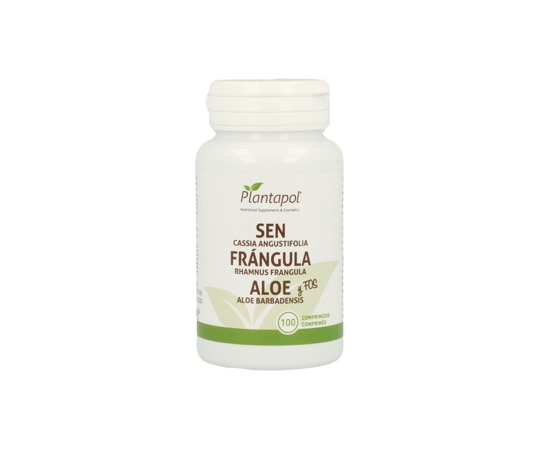 Aloe, Sen, Frángula, Inulina 100 comprimidos Plantapol