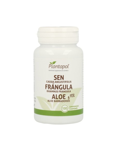 Aloe, Sen, Frángula, Inulina 100 comprimidos Plantapol