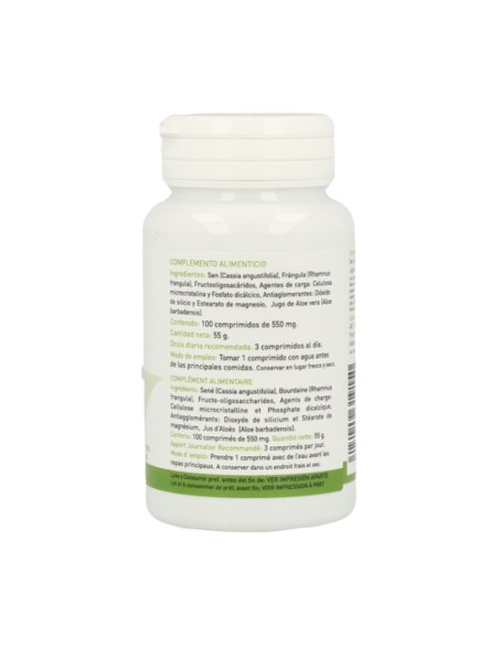 Aloe, Sen, Frángula, Inulina 100 comprimidos Plantapol