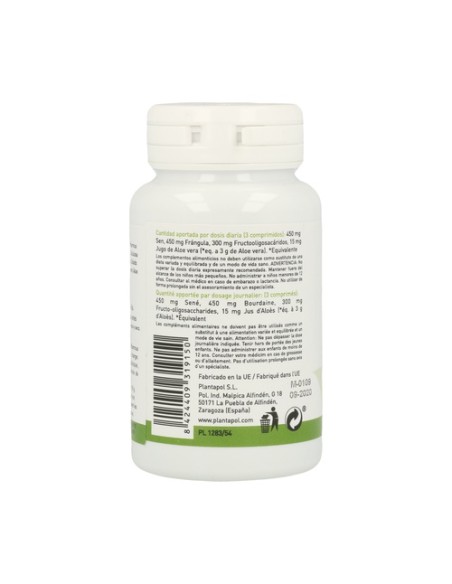 Aloe, Sen, Frángula, Inulina 100 comprimidos Plantapol