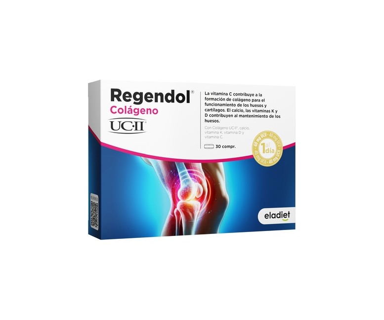 Regendol UC-II colágeno 30 comprimidos de 1154mg Eladiet