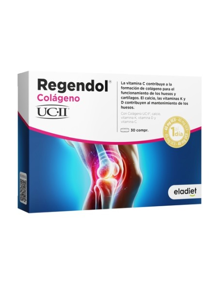 Regendol UC-II colágeno 30 comprimidos de 1154mg Eladiet