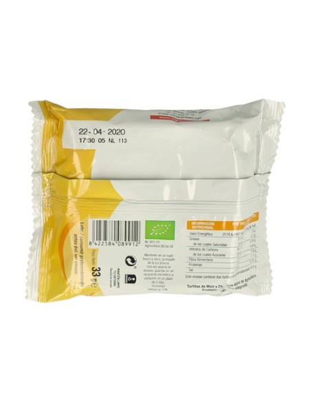 Pack Tortitas de maíz y chocolate negro 30 unidades de 33 g El Granero Integral
