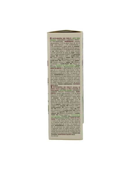 Phytobiopole Mix Para-St 9 (Higiene Intestinal) 50 ml (Clavo - Manzanilla) Intersa