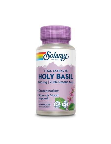 Holy Basil 60 cápsulas Solaray