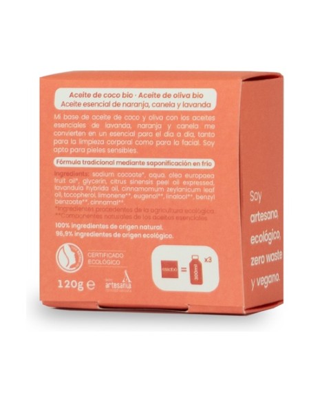 Jabón ecológico esencial 1 unidad de 120g Essabo