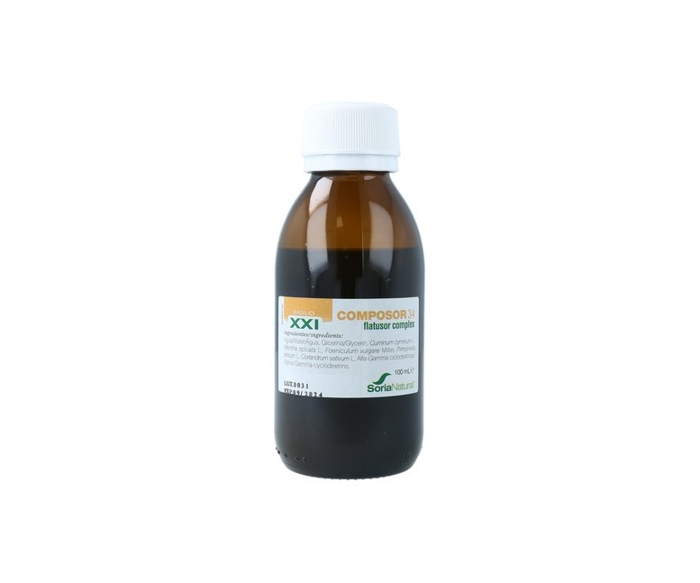 Composor 34 Flatusor Complex Fórmula XXI 100 ml Soria Natural