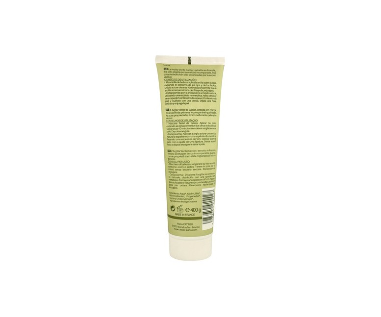 Arcilla Verde 400 g de crema Cattier