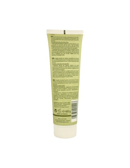Arcilla Verde 400 g de crema Cattier