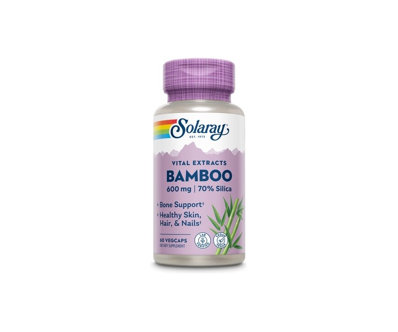 Bamboo 60 cápsulas vegetales Solaray