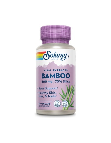Bamboo 60 cápsulas vegetales Solaray