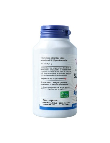 Aceite de Krill (Superba 2) 120 perlas de 618mg Vbyotics