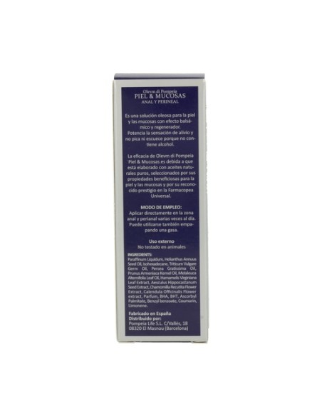Piel y mucosas (rectal y perineal) 30 ml Pompeia Life