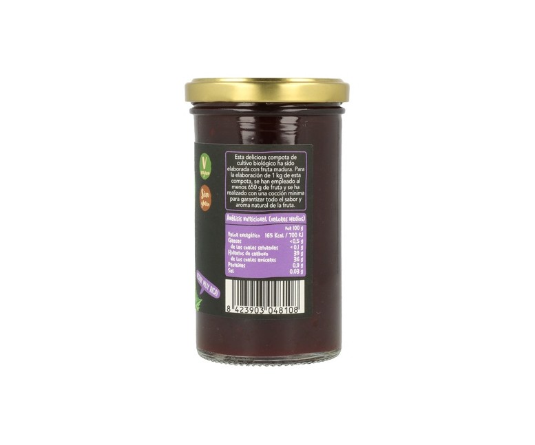 Compota De Moras Bio 280 g Biocop