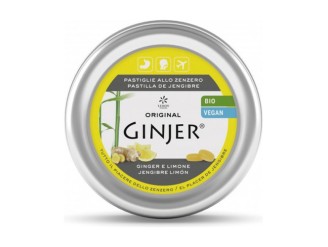 Ginjer pastillas Limón lata 40g BIO