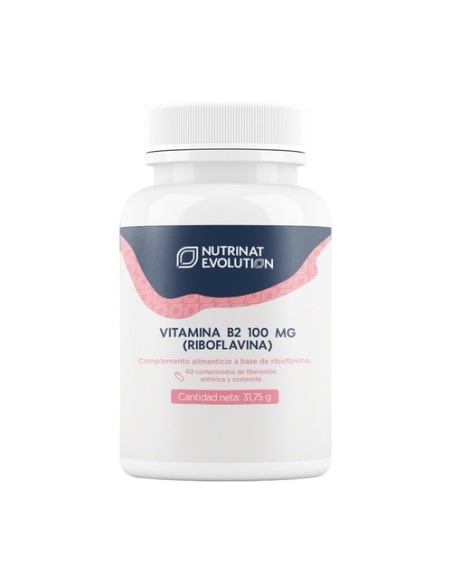Vitamina B2 60 comprimidos Nutrinat Evolution