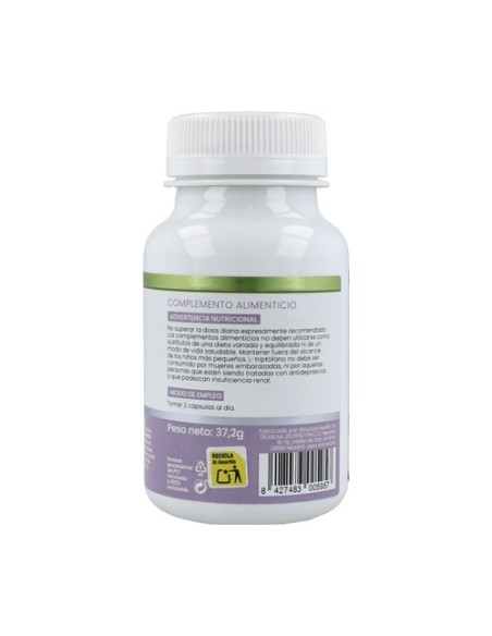 5HTP con B6, Biotina, Mg, GABA, Rhodiola 60 cápsulas de 620mg Sotya
