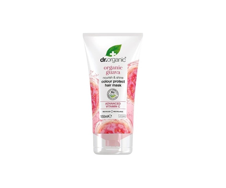 Mascarilla capilar protectora de color guayaba 150 ml (Guayaba) Dr. Organic
