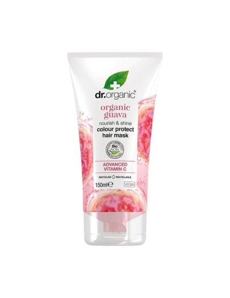Mascarilla capilar protectora de color guayaba 150 ml (Guayaba) Dr. Organic