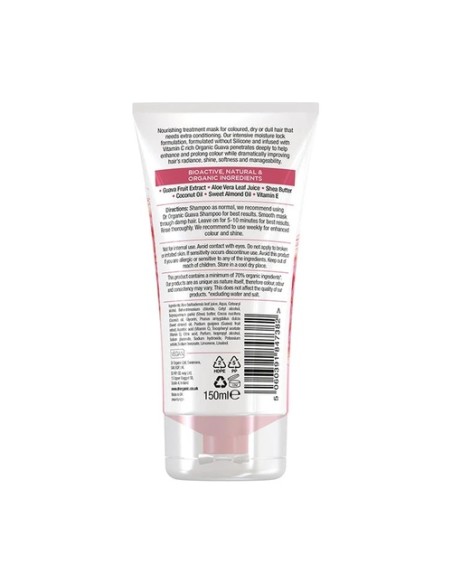 Mascarilla capilar protectora de color guayaba 150 ml (Guayaba) Dr. Organic