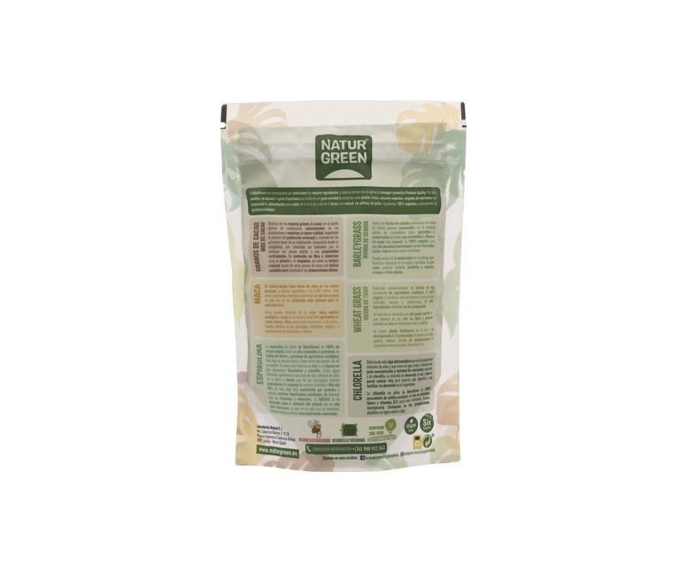 Proteína de guisante Bio 250 g de polvo NaturGreen