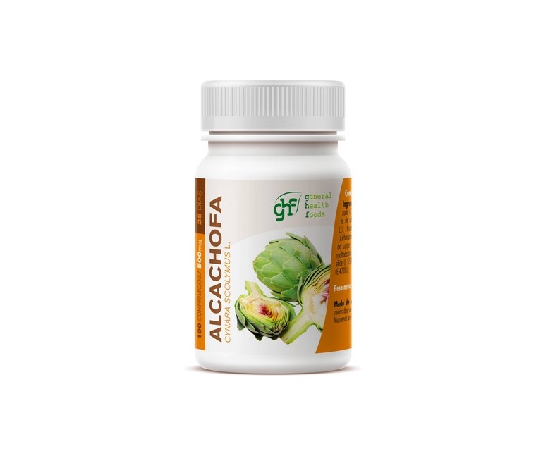Alcachofa comprimidos 100 comprimidos de 500mg GHF