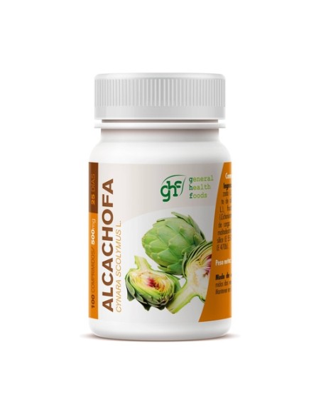 Alcachofa comprimidos 100 comprimidos de 500mg GHF