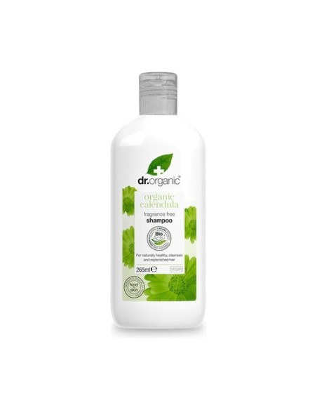 Champú cuero cabelludo sensible caléndula 265 ml Dr. Organic