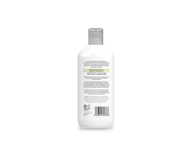 Champú cuero cabelludo sensible caléndula 265 ml Dr. Organic