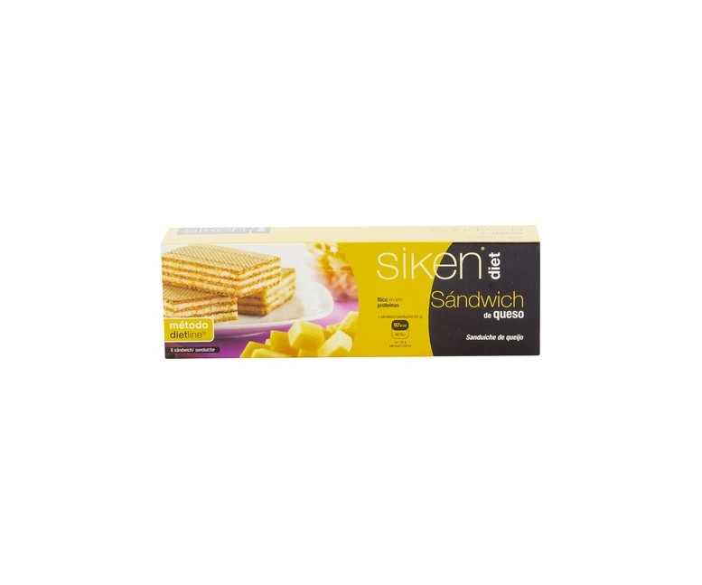 Siken Diet sandwich de queso 1 unidad Siken