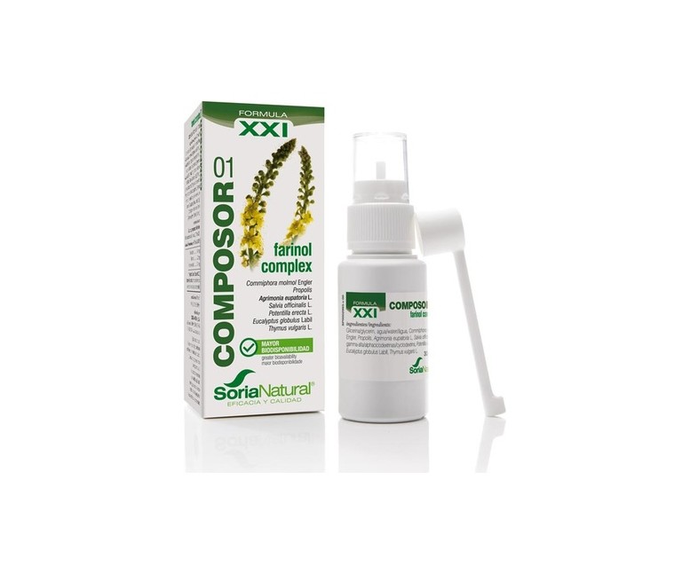 Composor 01 Farinol Complex 30 ml Soria Natural