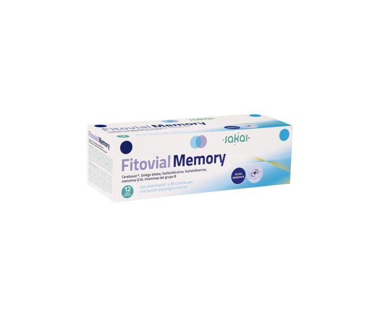 Fitovial Memory 12 viales Sakai